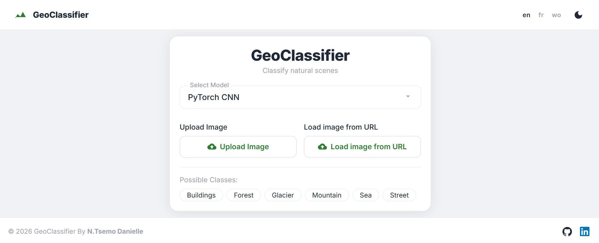 GeoClassifier